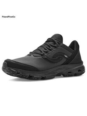 Women's Slip Resistant Work Sneaker Lace-Up Walking Shoe